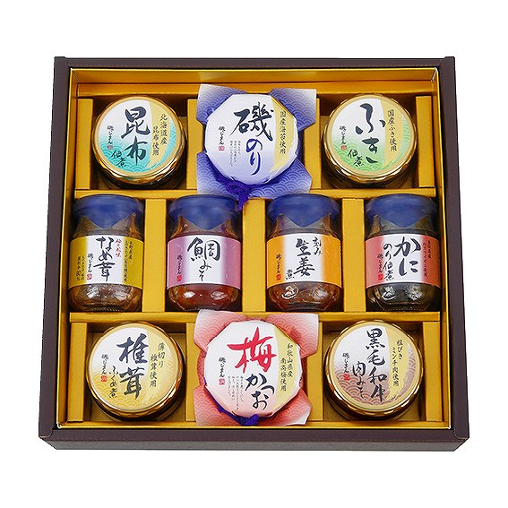 磯じまん ご飯のお供瓶詰セット MT-50 アンシア ansia ORIGINAL GIFT COLLECTION 2026