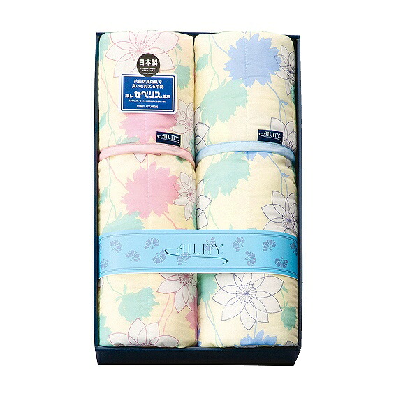 アイリティ 東レ･抗菌防臭わた（セベリス）入り キルト肌掛布団2枚セット A2412 和心 ギフトカタログ2026