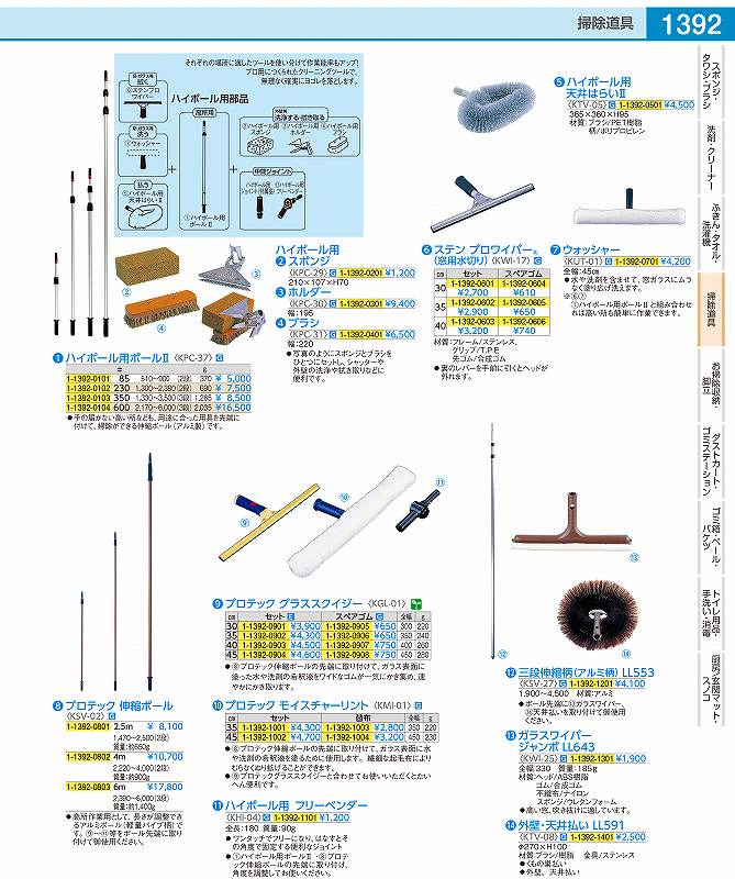 楽天市場】カーボン伸縮ポール 7.5m 洗浄タイプ CPL-75426 B 入荷