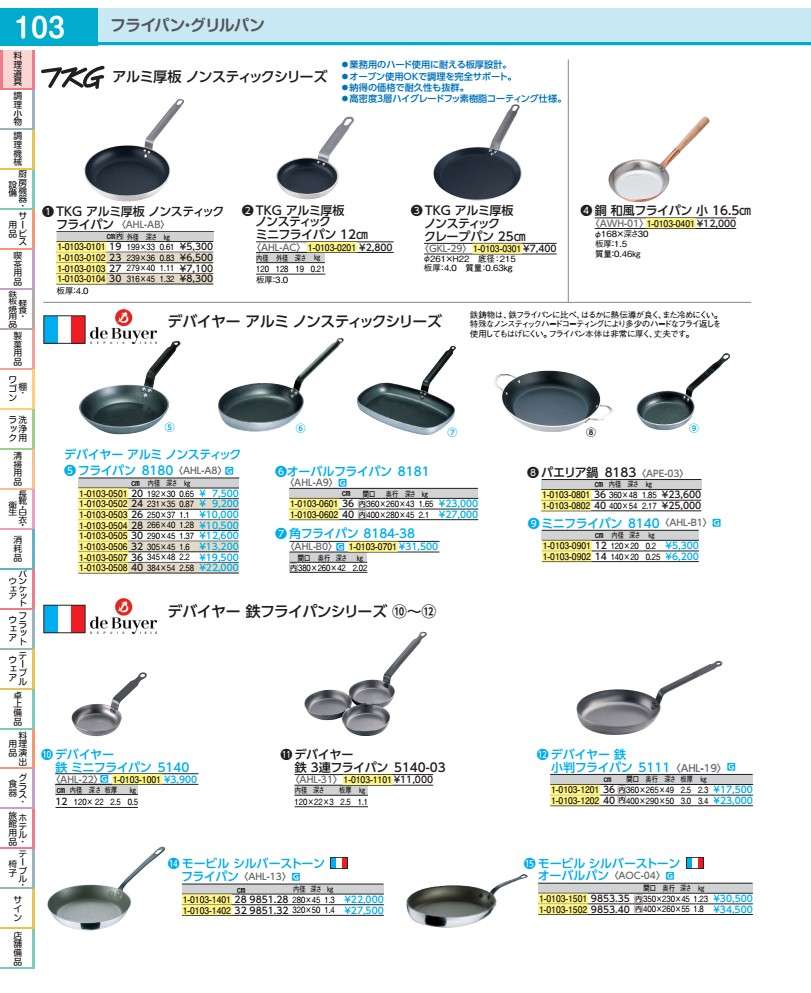 モービル しろがね色石ころ フライパン ９８５１．３２ ３２糎 AHL13927