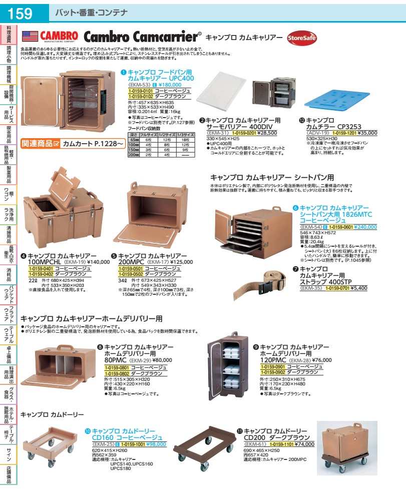 カムキャリアー用サーモバリアー ４００ＤＩＶ EKM31