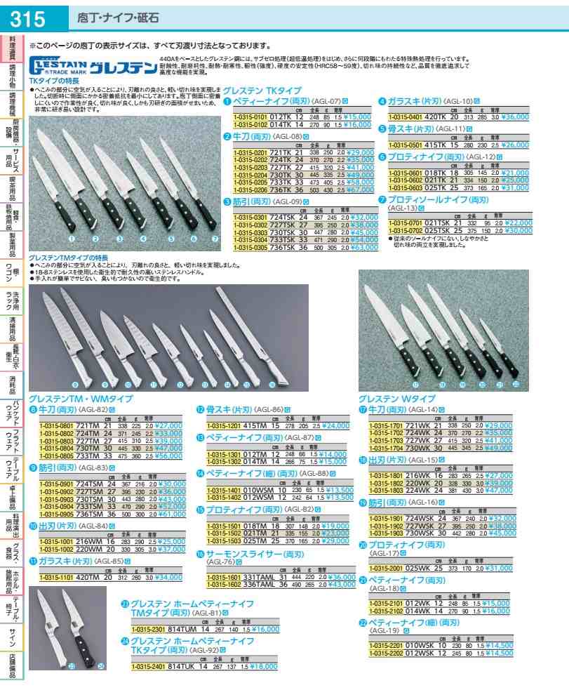 グレステンＴＭ印字機 サーモンスライサー ３３６ＴＡＭＬ ３６ｃｍ AGL7602