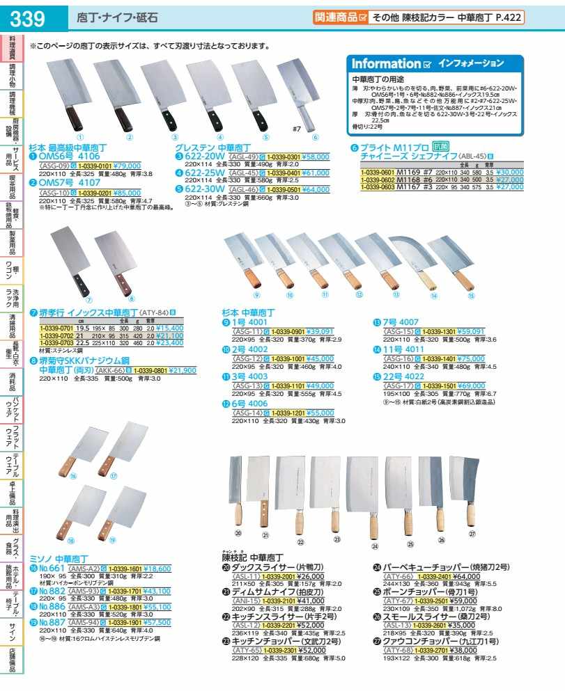 陳枝記 中華まかない方 スモールスライサー （桑刀２号） ASL13