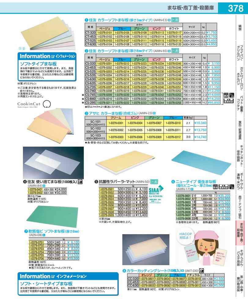 アサヒ 色つやまな板 ＳＣ－１０２ サクラ色 AMN232PI