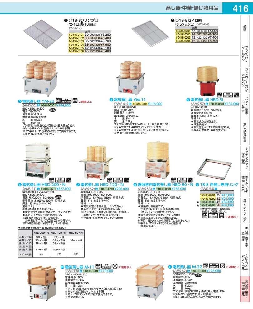 饅頭専用灯し火蒸し器 ＨＢＤ－８０・Ｎ  AMS53