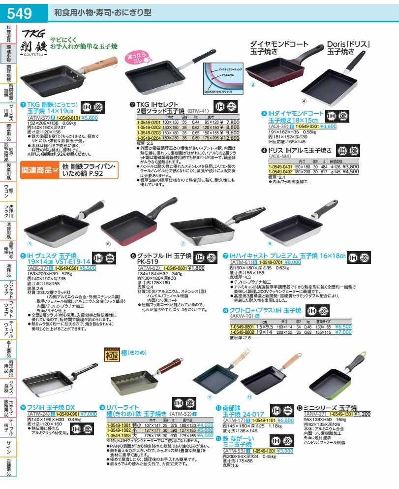 リバーライト　極（きわめ）　鉄　玉子焼き 大 ATM5203