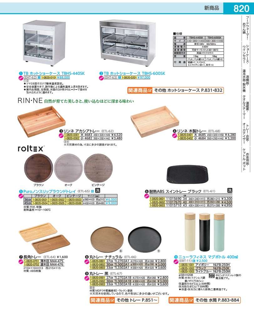 TB ホットショーケース TBHS−600SK EHT6301|WADA TOKI
