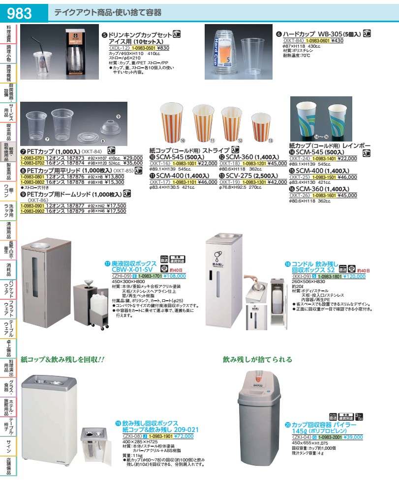 ＰＥＴカップ用平リッド（１０００入） １８７８７８　１６オンス用 XKT8502