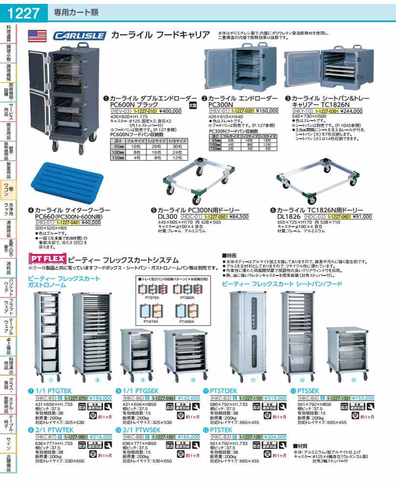 ＰＴフレックスカートガストロノーム １／１ ＰＴＧＴＥＫ HKCB501