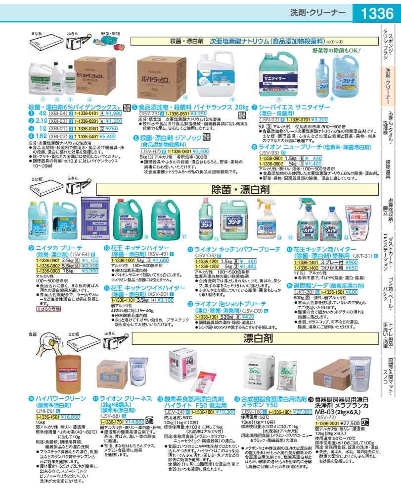 酸素系食器用漂白洗剤　ハイライト　Ｆ５０ １０kg（低温用） JSV242｜WADA TOKI