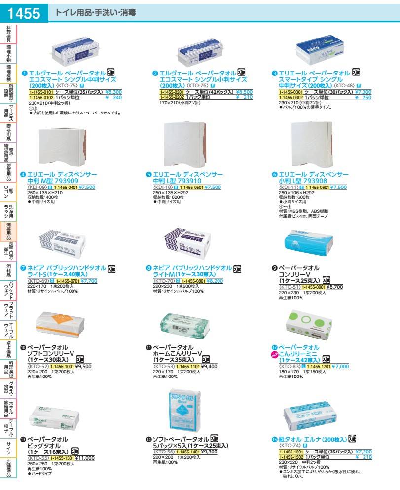 ペーパータオル コンリリーＶ （１入れもの２５束入） KTO5101