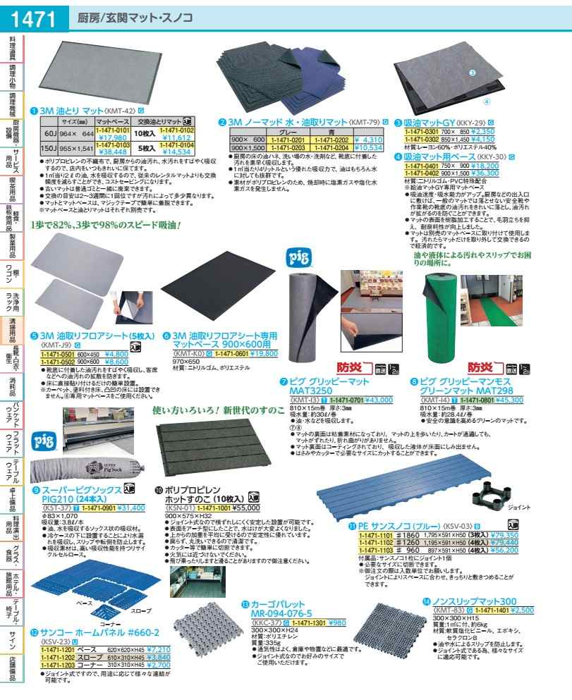 ３Ｍ　油取りフロアシート専用マットベース ９００×６００用 KMTK001