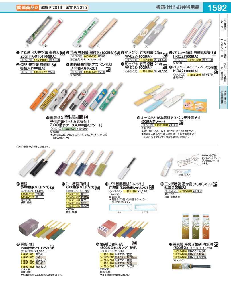 割箸袋入子供用箸ベトナム元禄6寸ZOO柄 (1ケース4000膳入) XHSI001|WADA TOKI
