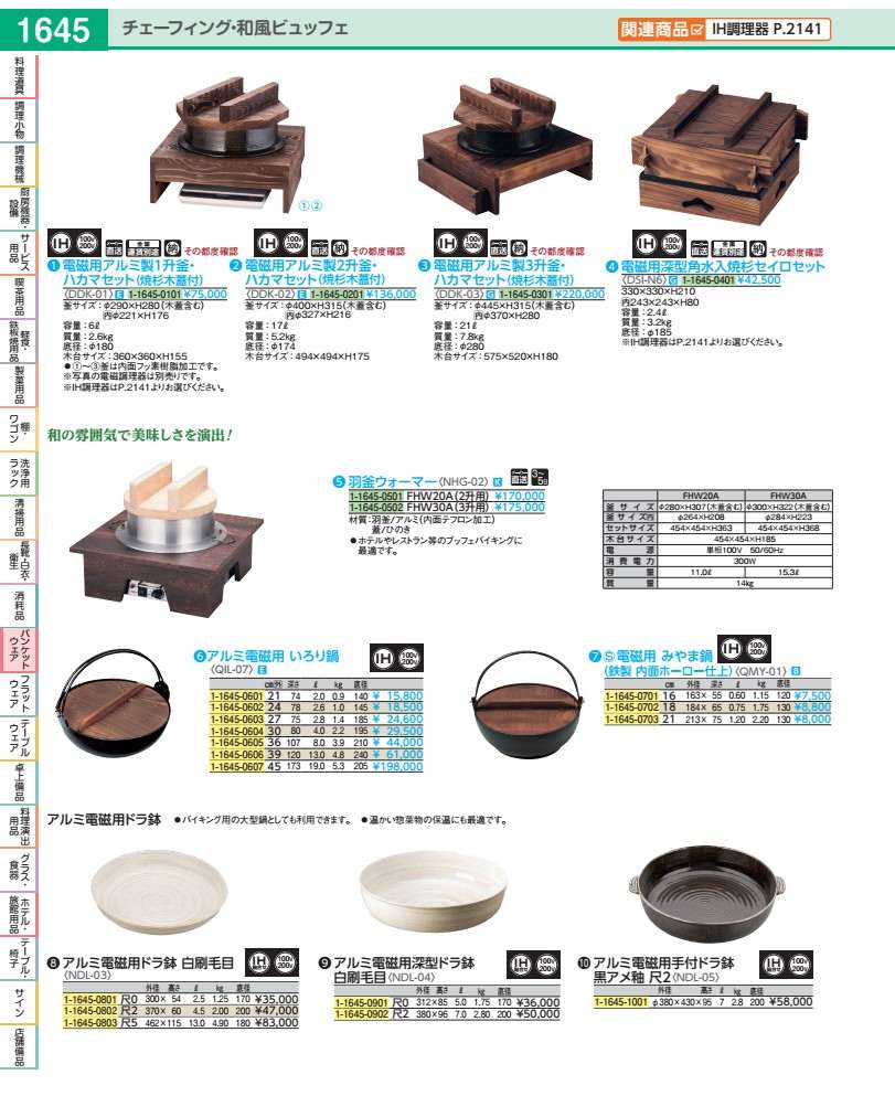軽銀電磁用ドラ鉢 白毛はらい目 尺２ NDL0302