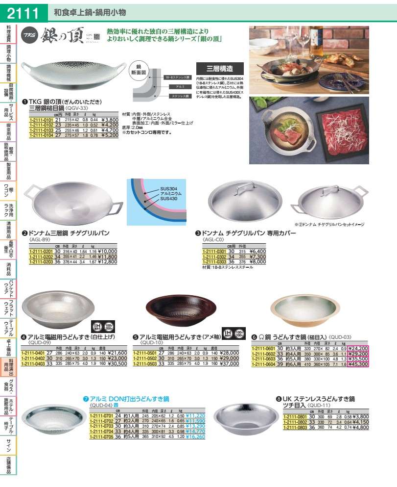 ＳＡ 銅 うどんすき鍋（槌目入） ３３cm QUD03033