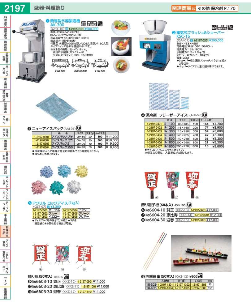 簡易型氷器製造機　ＡＫ－３００ QHY1001