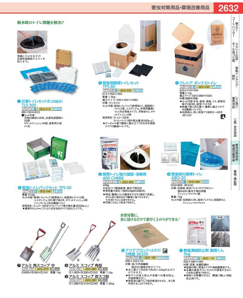 緊急用簡易トイレセット ＴＰＳ－８０ ZTI6801