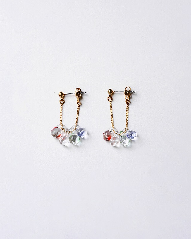 HARIO ハリオ イイダ傘店 ピアス ブルーベリー HAII-BB-P-NF