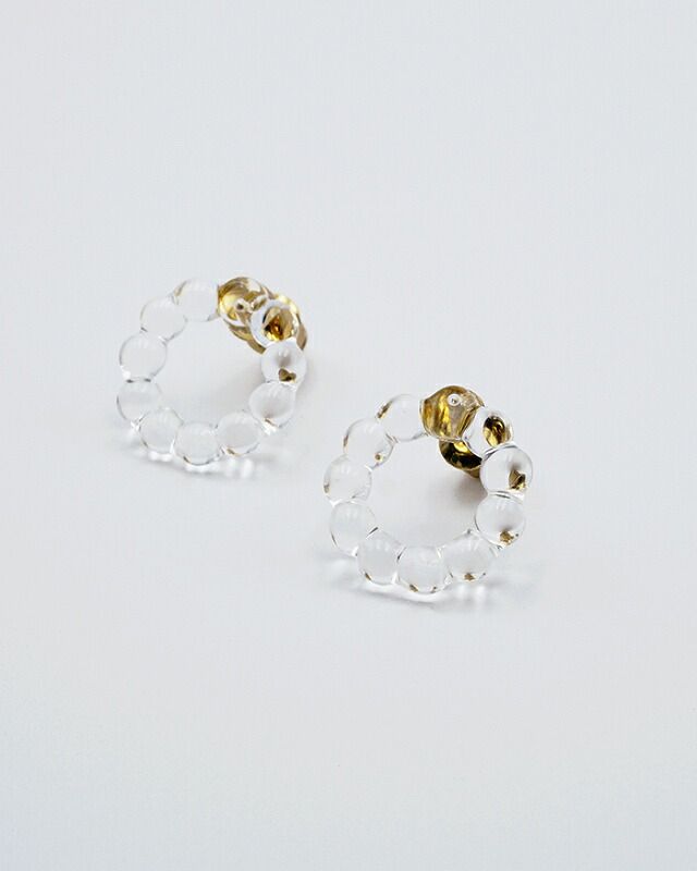 HARIO ハリオ Water Drops ピアス スモールサークル HAW-SC-002P
