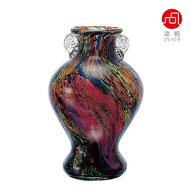 石塚硝子 ISHIZUKA GLASS アデリアグラス ADERIA GLASS 津軽びいどろ 花器 十和田 花 F79824 花瓶｜WADA TOKI 16,500円