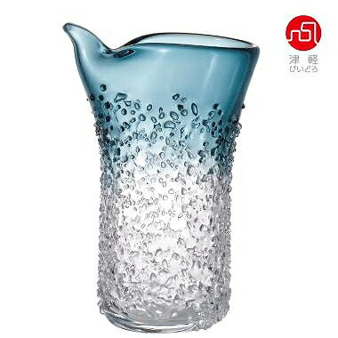 石塚硝子 ISHIZUKA GLASS アデリアグラス ADERIA GLASS 津軽びいどろ 八甲田ザラメ雪 ハラフェ F71162 300ml