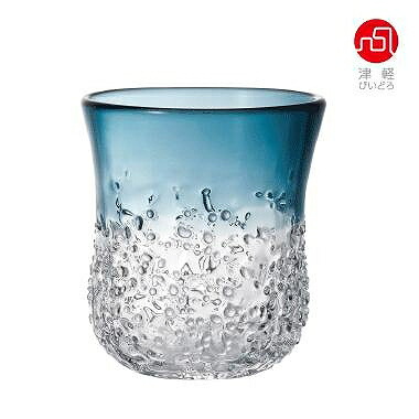 石塚硝子 ISHIZUKA GLASS アデリアグラス ADERIA GLASS 津軽びいどろ 八甲田ザラメ雪 無償性優勝杯 F71160 270ml
