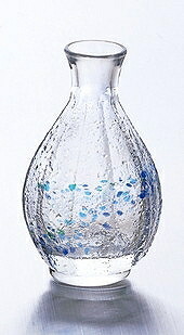 石塚硝子 ISHIZUKA GLASS アデリアグラス ADERIA GLASS 花つづり 徳利大 F70081 6個書き割り 150ml