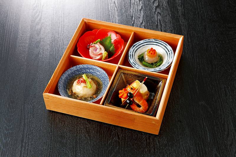 四分子分け取り 雪ｾｯﾄ 木製 54650047 KOYO 花伝 JAPANESE TABLEWARE 音の大きさ.12