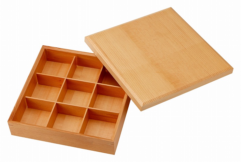 玖分け取り 箱 木製 54650093 KOYO 花伝 JAPANESE TABLEWARE 音の大きさ.12