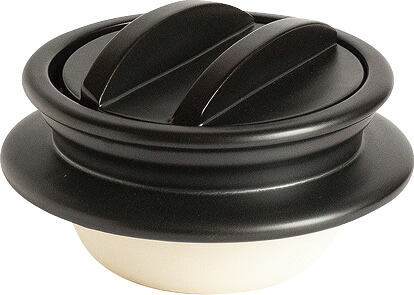 羽釜の田の実鍋 １.５合（黒） ２１－９５－２１ AKMC0101