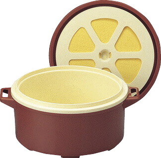 保温食缶田の実用 小 ＤＦ－Ｒ２ 収容能力：１升３合 径324×386×H180 ASYC0102 おひつ-キッチン用品・食器・調理器具