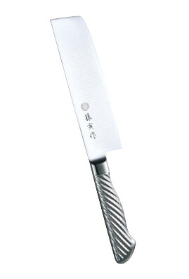 藤寅作 ＦＵ－８９４ 薄刃 １６５粍 ＤＰ青緑色アロイ鋼割込 CHEF1801