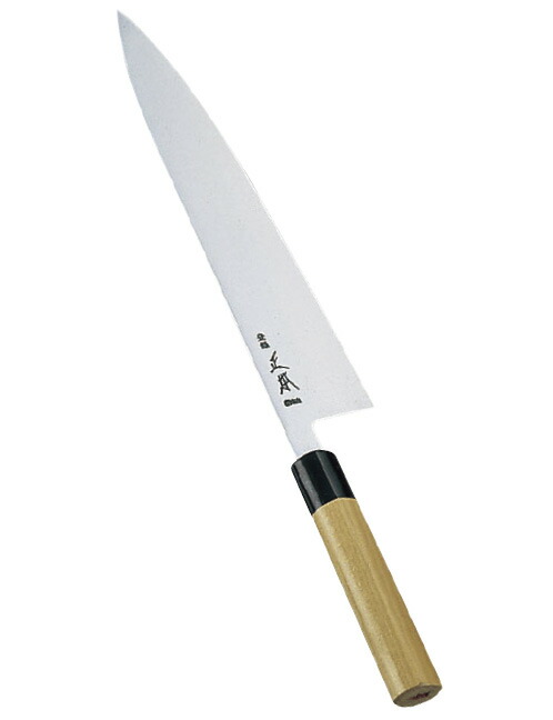 原型 本霞・玉白鋼 呉牛柄牛刀 ２７０粍 ＫＳ３１２７ CHKA0902
