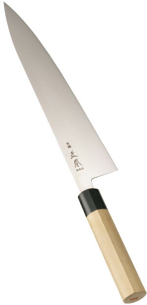 原型 スウェーデン王国鋼 呉牛柄牛刀 ２７０粍 西南３１２７ CHKE0102