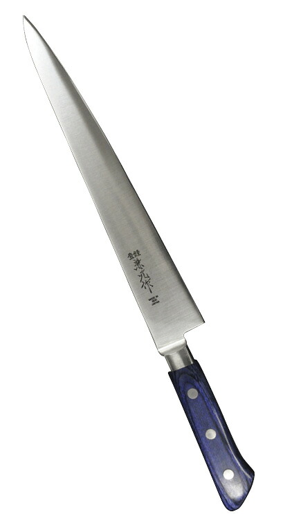 兼元　INOX　筋引　２４０ｍｍ　青合板柄　共口金 CHSA1101｜WADA TOKI 11,598円