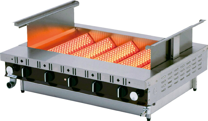 ローストクック　焼物器　Ｋ－３Ｃ　ＬＰ　魚焼・蒲焼用 ERSC0201