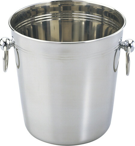 楽天市場】アレッシィ ワインクーラー ミラー仕上げ シルバー ボリー