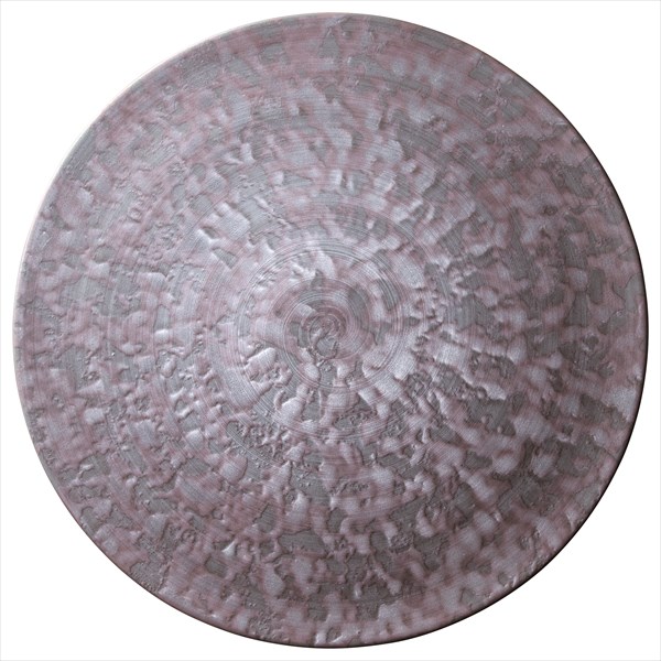 桐井陶器 MODERNO12.5 いぶし銀巻29cmプレート 290-0502