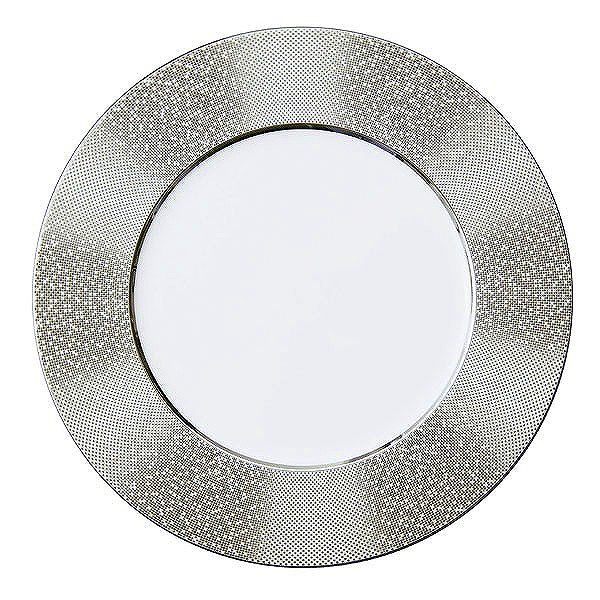 ナルミ　プロ　スタイル　ラッフル　プラチナ　ディナープレート　シルバー　大皿 ナルミ プロ スタイル ラッフル プラチナ ディナープレート シルバー