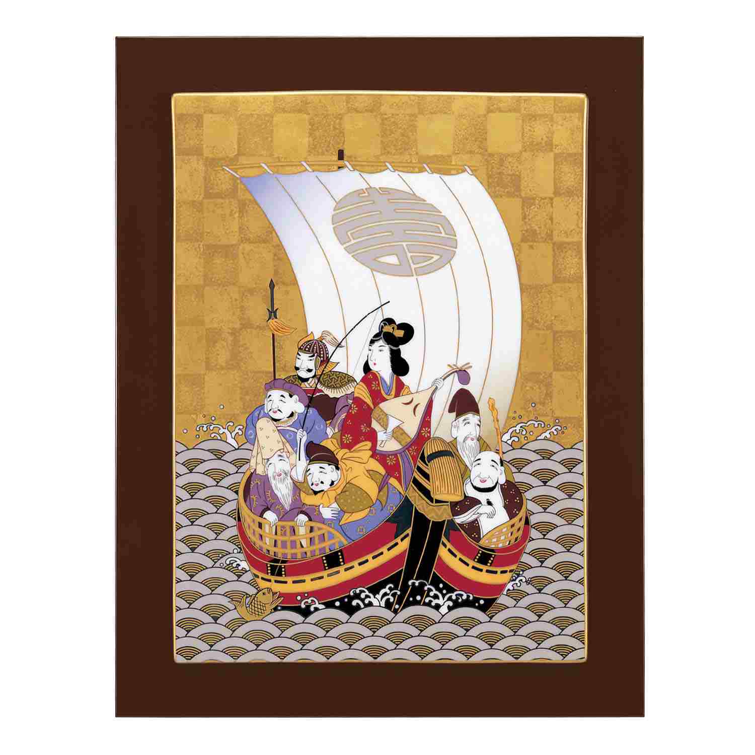 楽天市場】ノリタケ 陶額 “七福神” ( 縁起物 開店祝い 開業祝い 新築