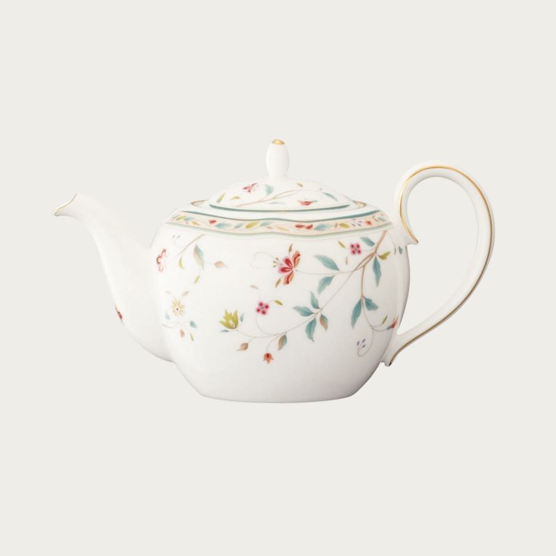 楽天市場】Noritake ノリタケ ティー ポット 520cc 花更紗 ボーン