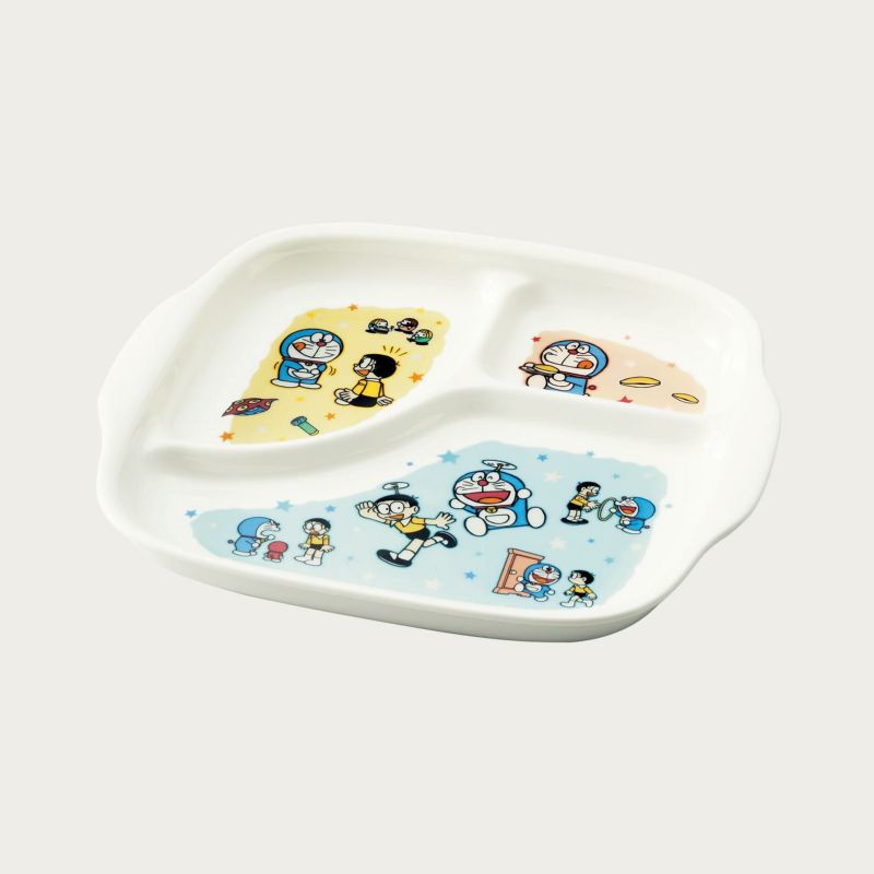 楽天市場 Noritake ノリタケ ドラえもん 子供食器 23ｃｍ仕切り皿 Dt N 242l N 242l Dt Wada Toki