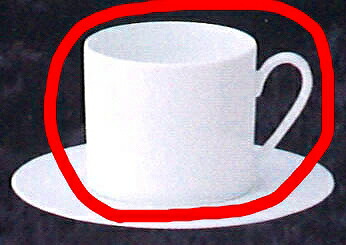 Noritake ノリ竹 グランディール 引っ敷き 紅茶・珈琲優勝杯（優勝杯のみ) 255ml 4個書き割り 10-719J/94986C 紅茶優勝杯