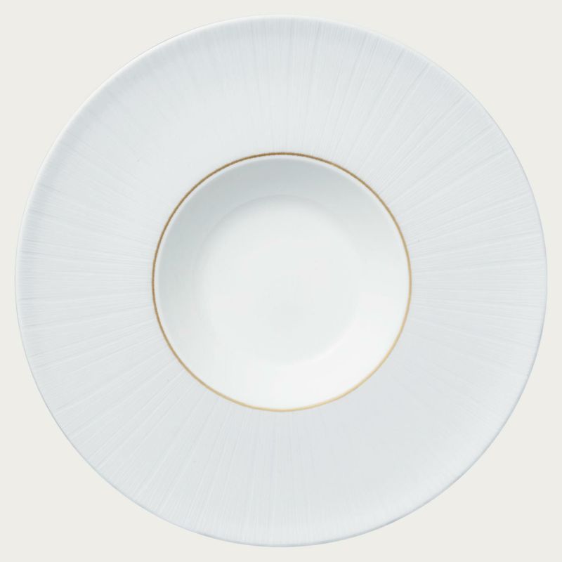 Noritake ノリタケ ネージュ(金線あり) 27.5cmディッププレート 4枚セット 94998/10-558L 10-558L/94998 大皿