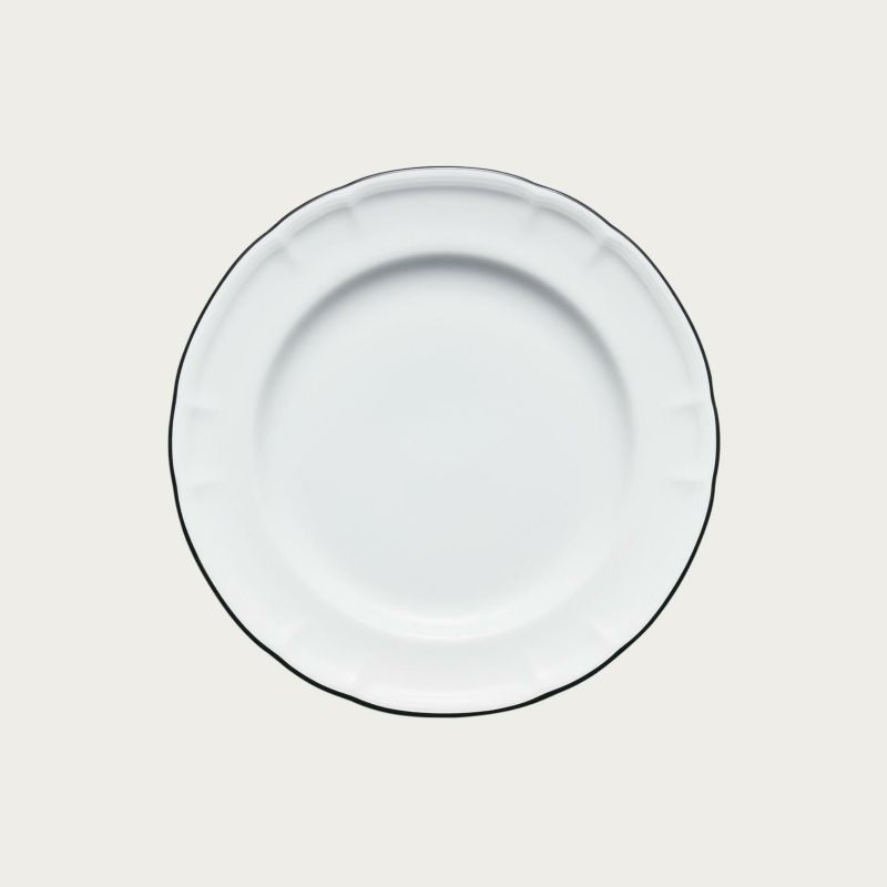 Noritake ノリ竹 申し出で 色つや伝達ルート 18糎一皿 (黒いこと) 4枚仕掛ける 96815/10-682L 10-682L/96815 中皿