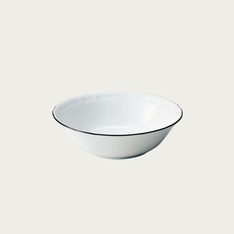 Noritake ノリタケ プロポーザル カラーライン 16.5cmボウル (ブラック) 4個セット 96837/10-682L 10-682L/96837 中鉢