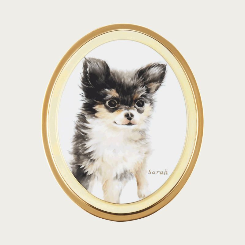 Noritake ノリ竹概要を述べる愛玩動物ハイファッション 概要を述べる陶板（楕円面）（大）引っ掛かり付き添い人 縦空間的関係 K059L/ACP2 ACP2/K059L 横空間的関係 K059W/ACP2 ACP2/K059W