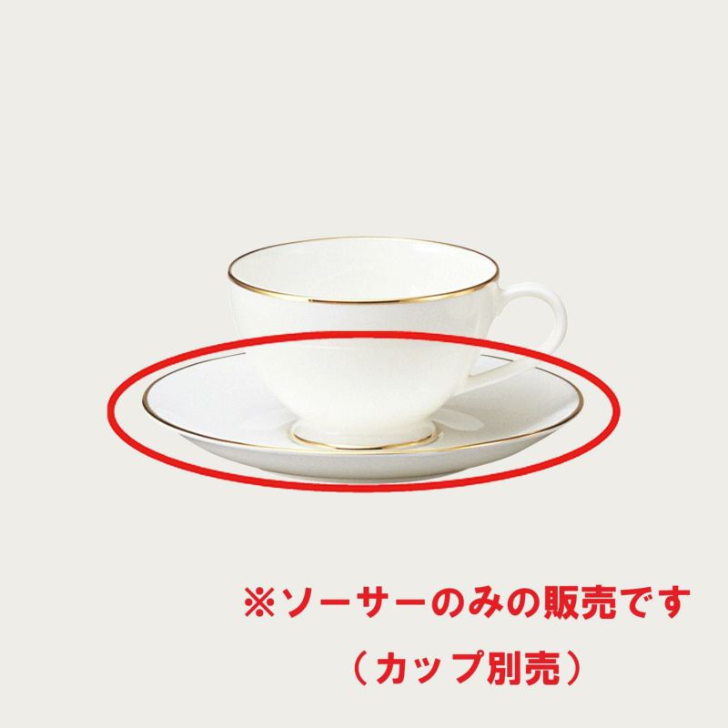 Noritake ノリタケ サンクエトワール・モデラート ソーサー(ソーサーのみ) 4枚セット 中皿 ゴールドライン 97217S/4674 4674K/97217S 4674L/97217S プラチナライン 97217S/4675 4675K/97217S 4675L/97217S