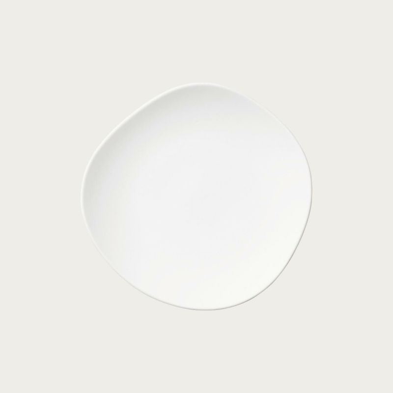 Noritake ノリタケ アトール 17.5cmオーガニッククーププレート 4枚セット 中皿 マットホワイト 10-753J/02312A マットベージュ 10-755J/02312A マットグレー 10-756J/02312A