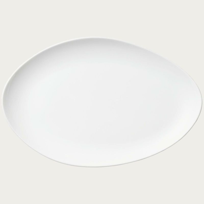 Noritake ノリ竹 アトール 白いこと 32珊オーバルクーププレート 4枚仕かける 1772L/02350A お皿 食器-食器・カトラリー・グラス-皿・プレート